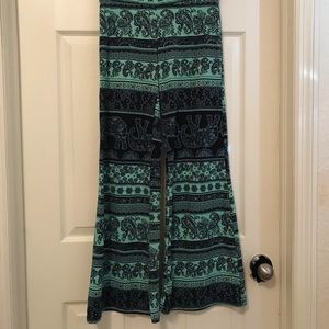 Yoga pants bell bottom